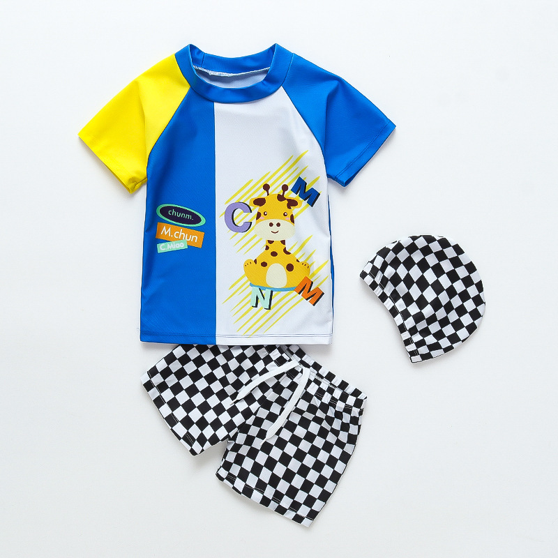 Royal blue giraffe