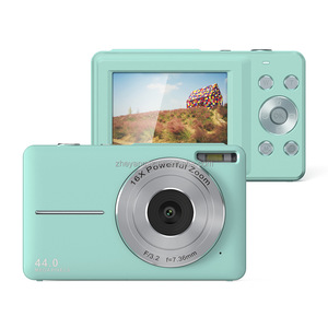 44MP 1080 P16xデジタルズームコンパクト2.4インチスマイルキャプチャ顔検出カメラコンパクトデジタルカメラプロフェッショナル - Product Image 4