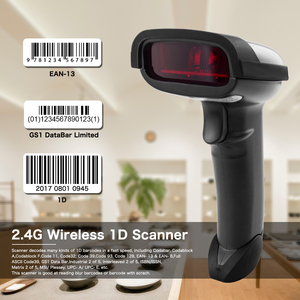 Escáner de código de barras láser inalámbrico NETUM 2,4G, lector de escáner de código de barras 1D de mano con cable USB para iPhone, Android, PC - Product Image 2