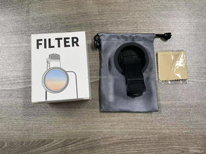 Dijital kameralar telefon filtresi hücresel filtre cep telefonu için Nd etkisi Lens Uv siyah sis Cpl telefon kılıfı kiti - Product Image 6