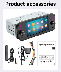 BQCC 5 ''1Din Android Autoradio Farblich ter Octa <span class=keywords><strong>DSP</strong></span> 4G GPS WIFI BT für Universal RDS Wireless Carplay Android Auto Car Player
