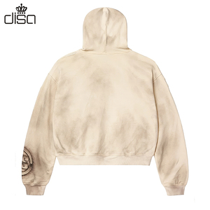 कस्टम शरद ऋतु सर्दियों <span class=keywords><strong>2025</strong></span> नए आगमन, कपास टेरी ओवरसाइज के खाली प्रिंट लोगो कैजुअल वियर एसिड वॉश हुडी - Product Image 2