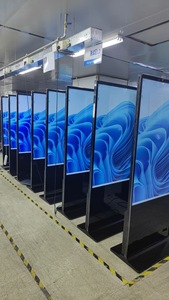 หน้าจอโฆษณา LCD ขนาด55นิ้วป้ายดิจิตอลและหน้าจอสัมผัสสำหรับตู้อัจฉริยะป้ายโฆษณาตั้งพื้น - Product Image 6