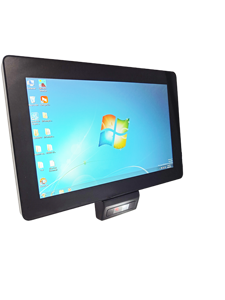 Máquina POS con pantalla táctil inteligente Windows y Android de 10,1 pulgadas con escáner de código de barras y comprobador de precios - Product Image 2