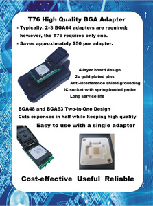 XGecu T76 USB3.0 programador Universal herramienta de programación de Chip Original para EEPROM NAND EMMC MCU PK T48 Analizador de motor