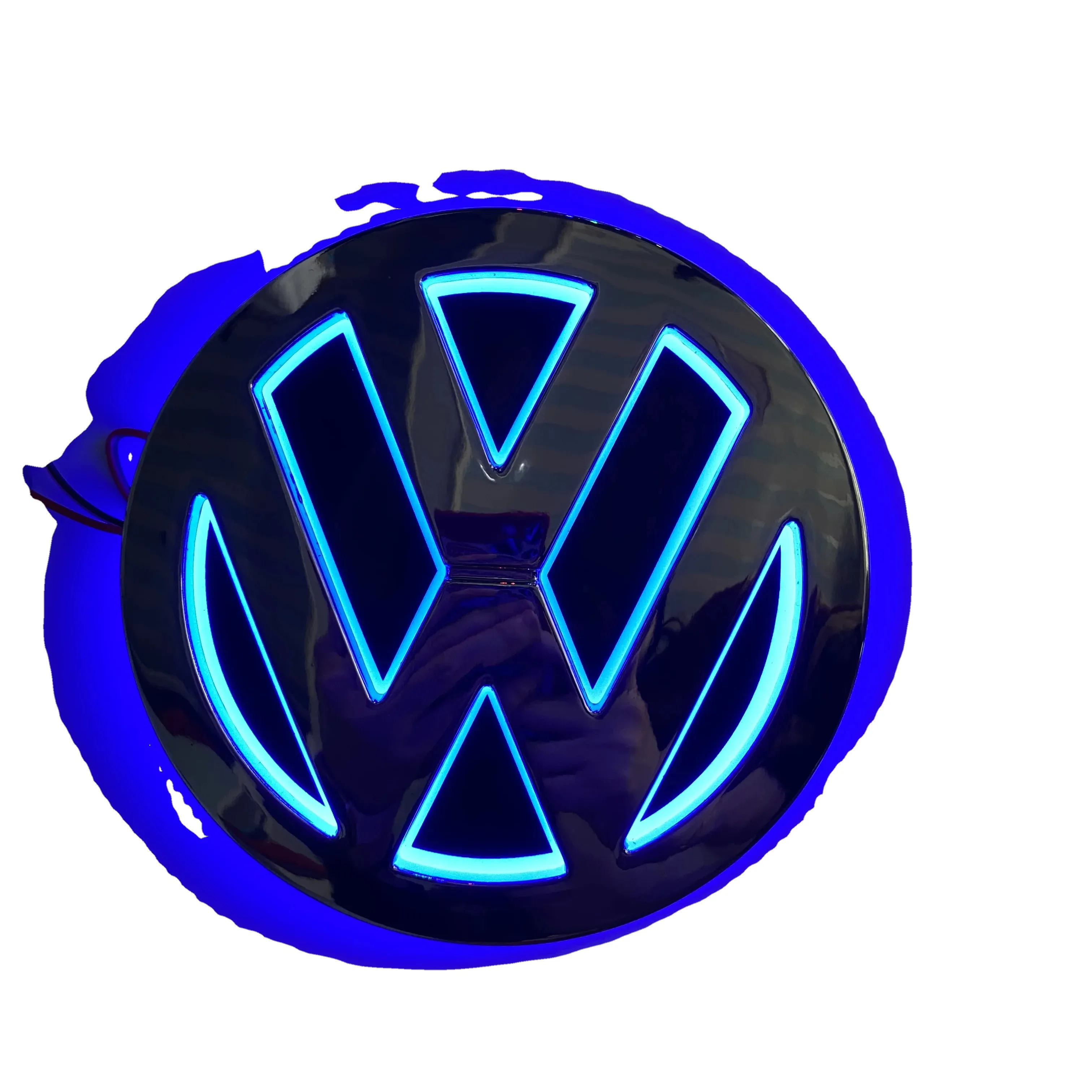 Dc 12V 5d Auto Badge Led Licht Auto Logo Verlichting Auto Embleem Voor Opel Wit Rood Blauw Statisch Licht