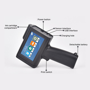 Pistola portatile di alta qualità portatile data di scadenza codificatore numero di lotto macchina a getto a mano portatile stampante a getto d'inchiostro per la vendita - Product Image 6