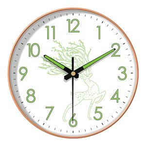 Zhongnaier Thiết Kế Mới 12 Inch Đồng Hồ Treo Tường Phòng Khách Sáng Tạo Đồng Hồ Treo Tường Trang Trí Nội Thất Chất Lượng Cao Tùy Chỉnh Sáng Đồng Hồ Treo Tường - Product Image 5