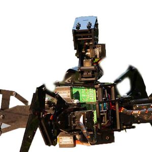 Aismartlink kök dörtlü örümcek ahududu Pi Robot Python programlama cep telefonu APP kontrol büyük prob Robot