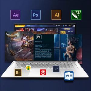 Großhandel 15,6 Zoll Intel Celeron N5095 Laptop-Computer PC Intel Core I3 I5 I7 Computer Desktops Notebook-Kamera Computer - Product Image 5