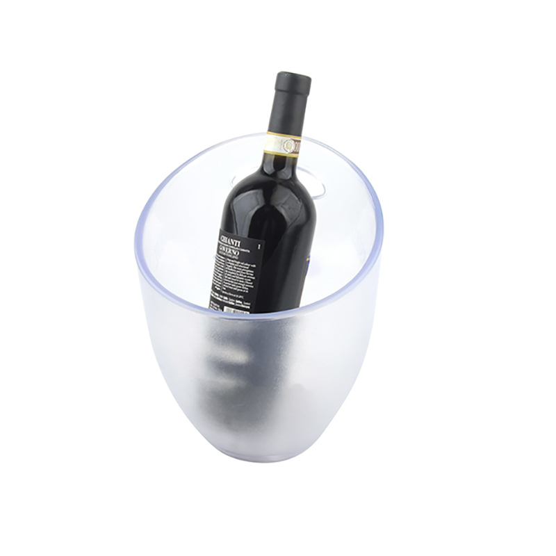 Hot selling plastic cocktail ice bucket luxury wine cooler champagne cooler for bar tool