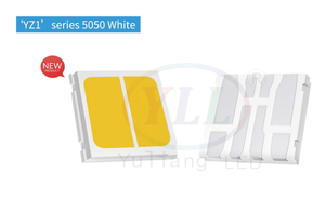 YZ1シリーズEPISTARチップ5050 SMD LED 2W中電力ウォームニュートラルピュアホワイト6V入力電圧5050lm発光フラックス - Product Image 2