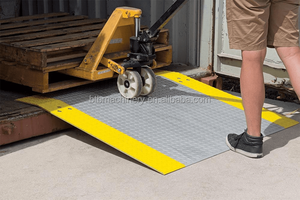 Aluminium-Gewinde platten rampen zum Laden Entladen Dock Trailer Ramp Leveler Einstellbare gebrauchte Aluminium-Ladedock platten - Product Image 5