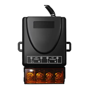 RF Wireless Fernbedienung schalter 433MHz AC 220V Relais motor Wasserpumpe Tür zugangs system Wireless Switch Car Power - Product Image 1