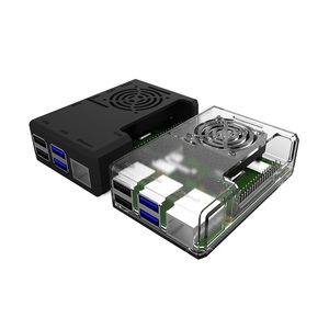 Alta calidad Raspberry Pi 4 Modelo B ABS Case Box Shell Cover se puede instalar con ventilador - Product Image 2