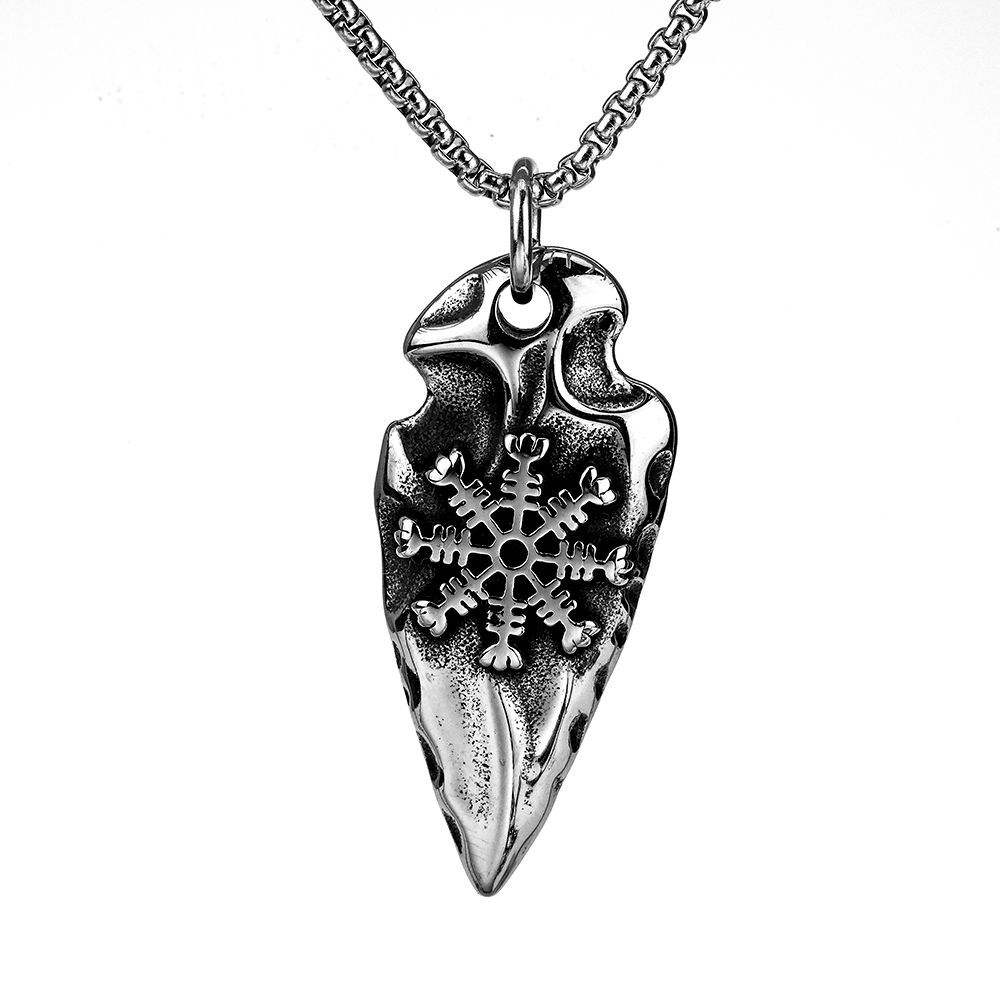 01409 steel color - with chain 60cm