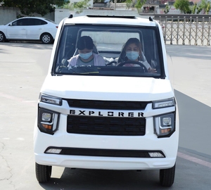 Stock Wholesale Cheap Mini Electric Car 4 Wheel New Energy Vehicle <strong>Small</strong> Electric SUV Car for Adult - Product Image 2