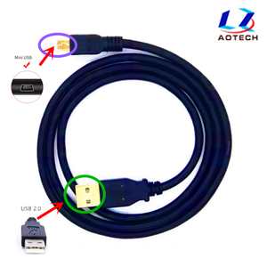 USB 2.0 USB ตัวผู้ไปยังยูเอสบีมินิสายดาต้า5ขาความยาวที่กำหนดเองได้อย่างรวดเร็วสายชาร์จ - Product Image 4