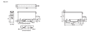 NS-A2 PNP NPN Optical <strong>Sensor</strong> with 2.8mm Detection Head <strong>Proximity</strong> <strong>Sensor</strong> NPN Output Action Switching <strong>Function</strong> Separation Type - Product Image 4