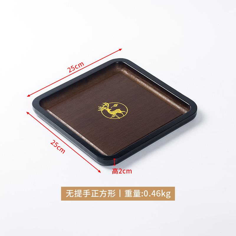Square handle-less 25*25*2