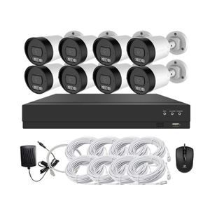Monitor de vídeo para exteriores de oficina en casa, Kit Poe Nvr, alarma de grabación de voz Hd, monitoreo de seguridad, sistema de cámara Ip Cctv - Product Image 2