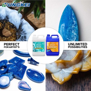 Kristal epoksi reçine ahşap masa ve masa epoksi reçine - Product Image 6