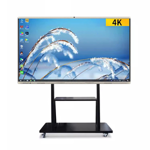 ขาตั้งทีวีแบบเลื่อนได้รถเข็นทีวีปรับความสูงได้สำหรับการแสดงวิดีโอ/เสียง/การประชุมพร้อมการป้องกันดวงตาอัจฉริยะ - Product Image 1