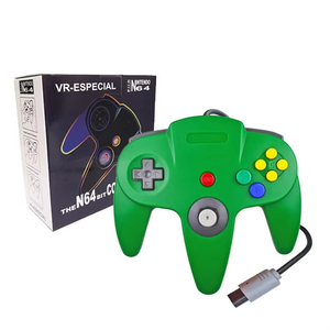 All'ingrosso della fabbrica interfaccia USB N64 Controller di gioco per Pc sensore di vibrazione N64 tridente Joystick