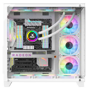 Ruix OEM ODM custodie per Computer personalizzate e Tower Desktop Computer Hardware custodia per PC Gaming custodie per Computer sfuse bianche - Product Image 3