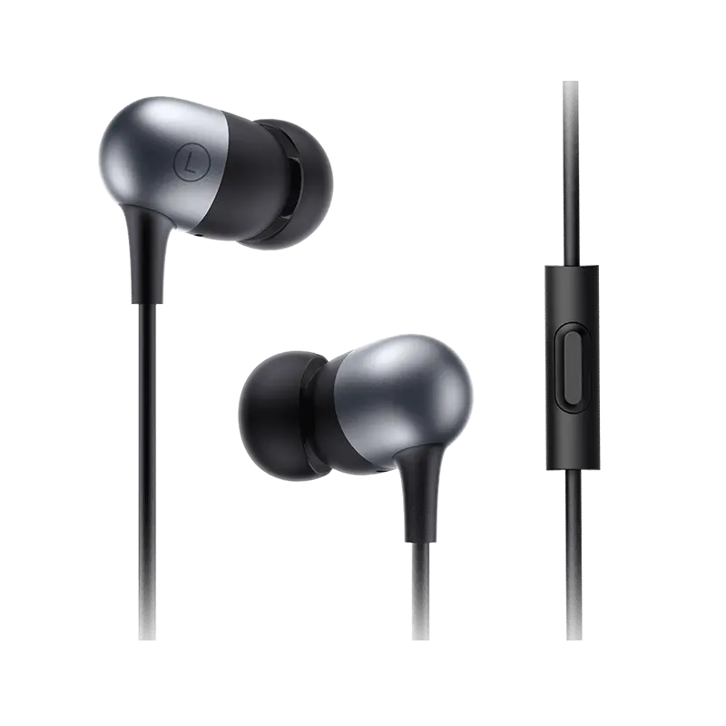 Original Xiaomi Capsule Headphones 3.5mm In-Ear Stereo Headset With Microphone Wire Control Earphones For Game Music Movie