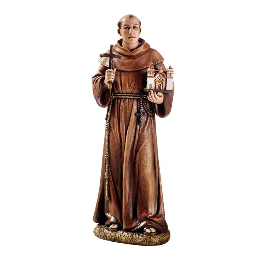 Imágenes de estatuas al por mayor en artículos religiosos de resina cáliz obispos católicos regalos artesanías creativas Cristo