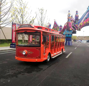 Thiết Kế Độc Quyền 6 Hàng Gỗ Rắn Ghế Mini Hành Khách Vận Chuyển Xe Buýt 23 Điện Xe Buýt Trường Học Cho Khuôn Viên Trường - Product Image 4