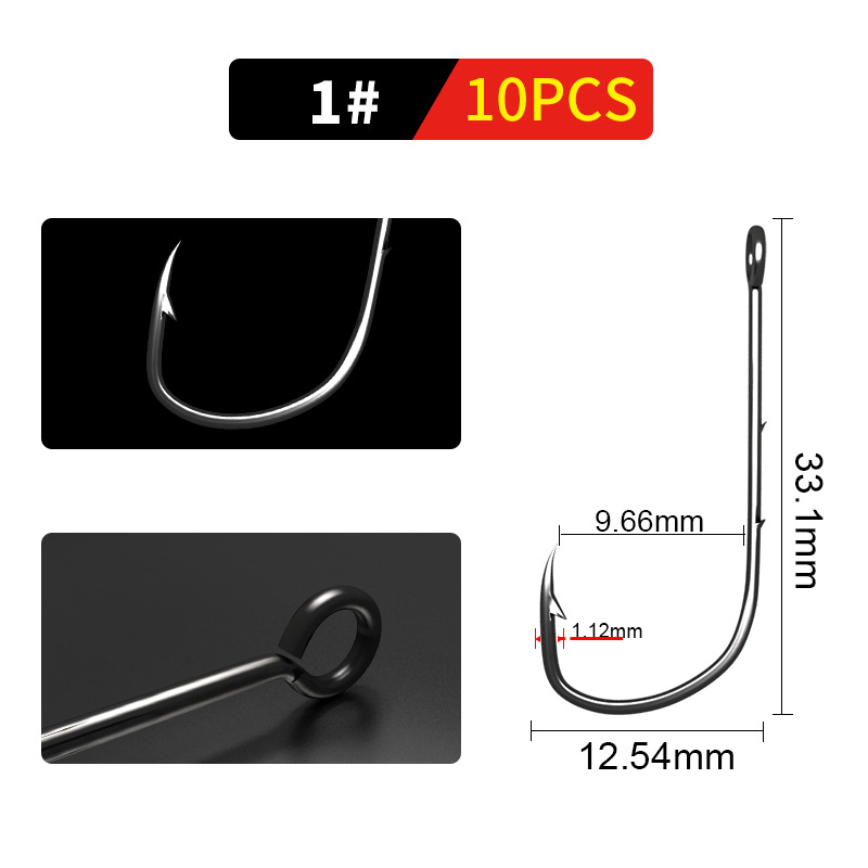 1 #10 pcs/sac