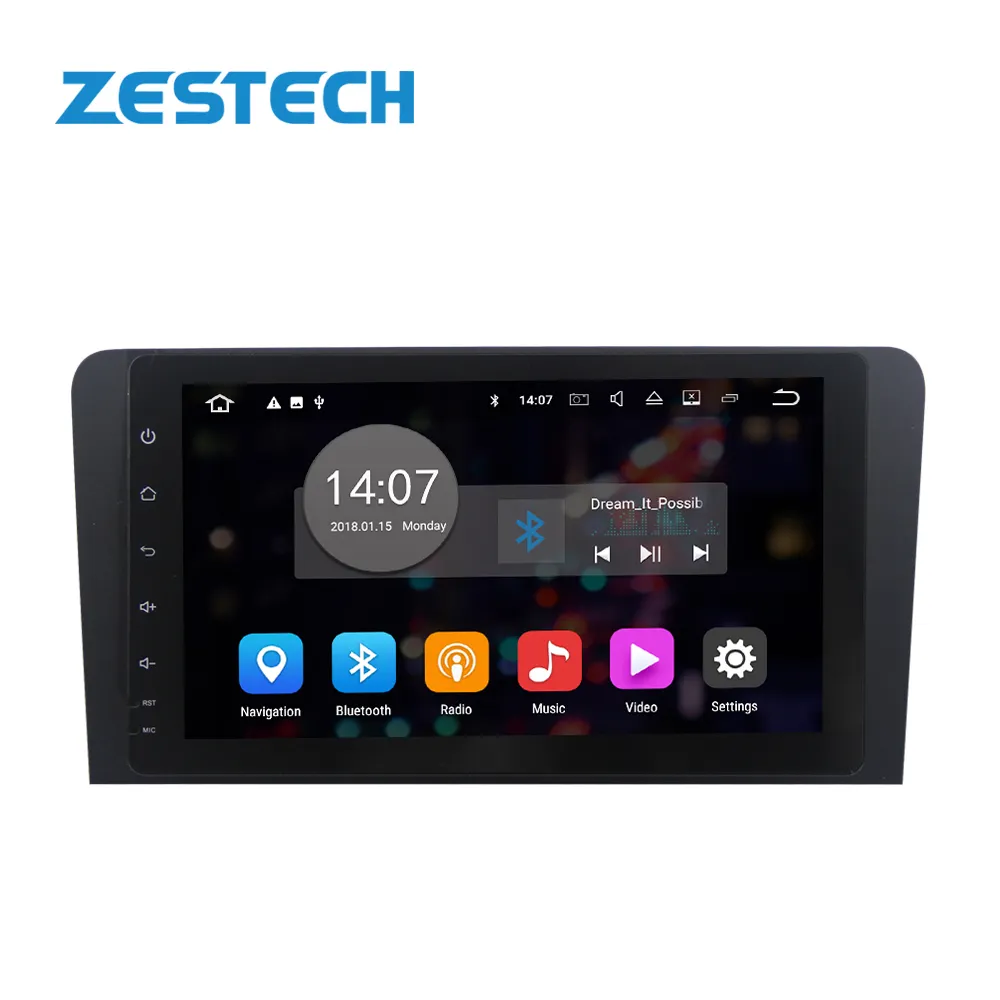 Sistema Android 12 7 ''tamaño de pantalla 2 Din Radio para Audi S3 A3 coche DVD GPS con radio cassette player GPS DVD USB/SD AM