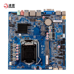 ITX เมนบอร์ด LGA1151ซ็อกเก็ตประมวลผล H110สนับสนุน Core I3 I5 I7สำหรับป้ายดิจิตอล - Product Image 2