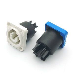 Conector de montaje en Panel de entrada y salida de alimentación hembra Powercon impermeable de 3 pines - Product Image 2