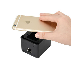 Lector Datamatrix con cable 4500L personalizado Lector de código de barras 2d integrado Escáner de código QR con control de acceso RJ45