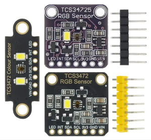 Gold Seller TCS34725 Sensor de reconocimiento de color Placa DE DESARROLLO RGB Módulo de sensor de color de reconocimiento de color de comunicación IIC