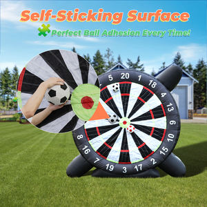 กระดานปาลูกดอกแบบเป่าลมสำหรับผู้ใหญ่สำหรับเด็กเกมกลางแจ้งเชิงพาณิชย์กระดานปาเป้าฟุตบอลเป่าลม - Product Image 5