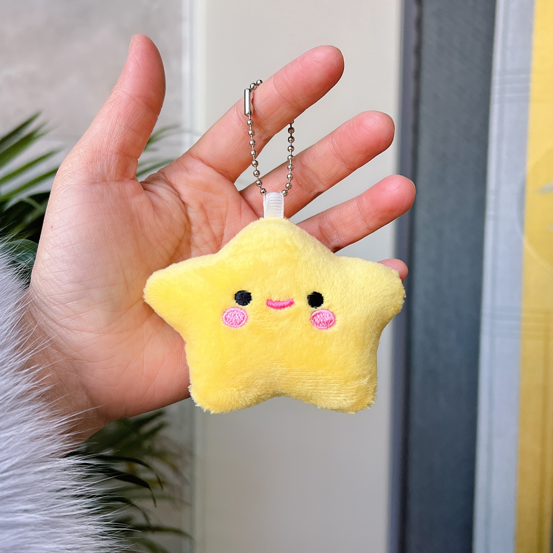 Yellow normal keychain