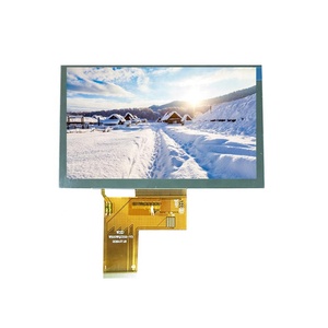 OEM ODM 300nits a 1000 nits 800x480 5 pollici tft display lcd modulo di visualizzazione dello schermo a cristalli liquidi di trasporto raspberry pi 4 display spi 5 pollici TFT lcd - Product Image 2