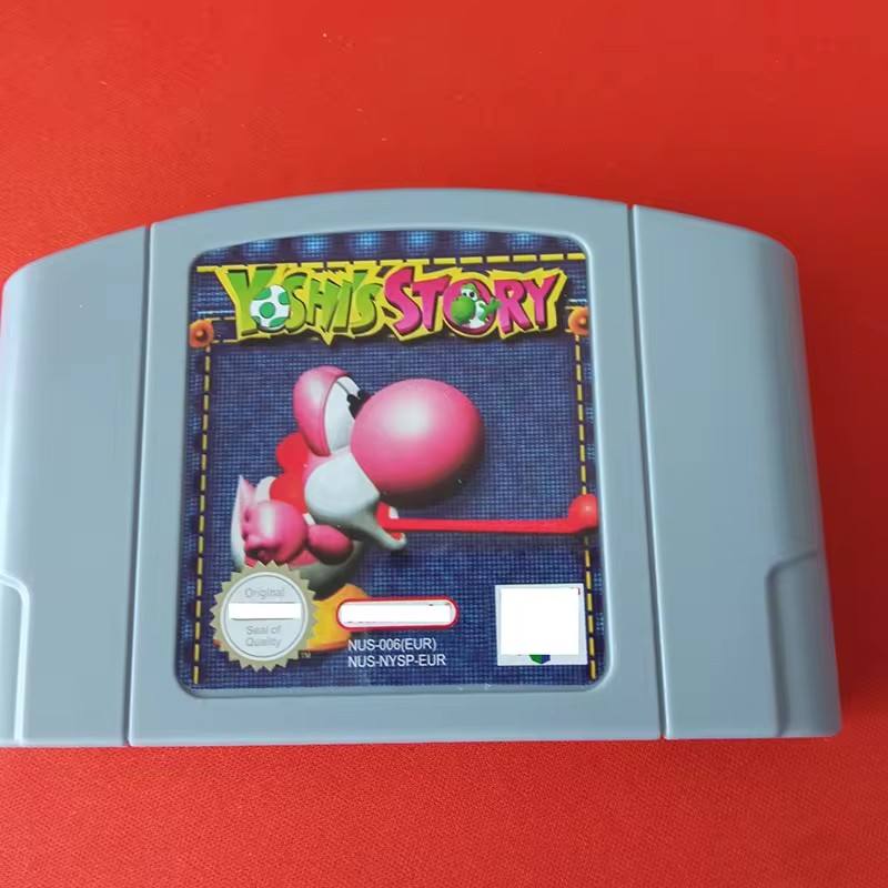 PAL EUR Version Yoshis Story N64 Game Cartridge Card for Nintendo 64 Console
