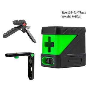 Conveniente sensor de nivel infrarrojo láser Luz verde Sensor de nivel de fundición de cinta de 2 líneas Nivel de alta precisión Luz fuerte - Product Image 3