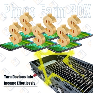 Thông minh Điện thoại thông minh trang trại tự động hóa công cụ với adapter Board L Board jywd khung gầm màu đen cho kiểm soát hàng loạt Facebook tăng trưởng - Product Image 3