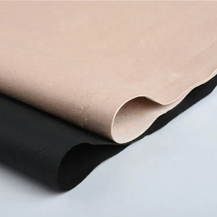High Quality 0.5-0.7Mm Microfiber Shoe Lining Leather Fabric Microfiber Synthetic Leather Leather Suede Fabric