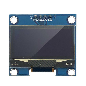 4PIN 1,3 Zoll IIC I2C SPI OLED-Modul Anzeigetafel 128x64 SH1106 Weiß/Blau oled Bildschirm Kompatibel mit Arduino Raspberry PI