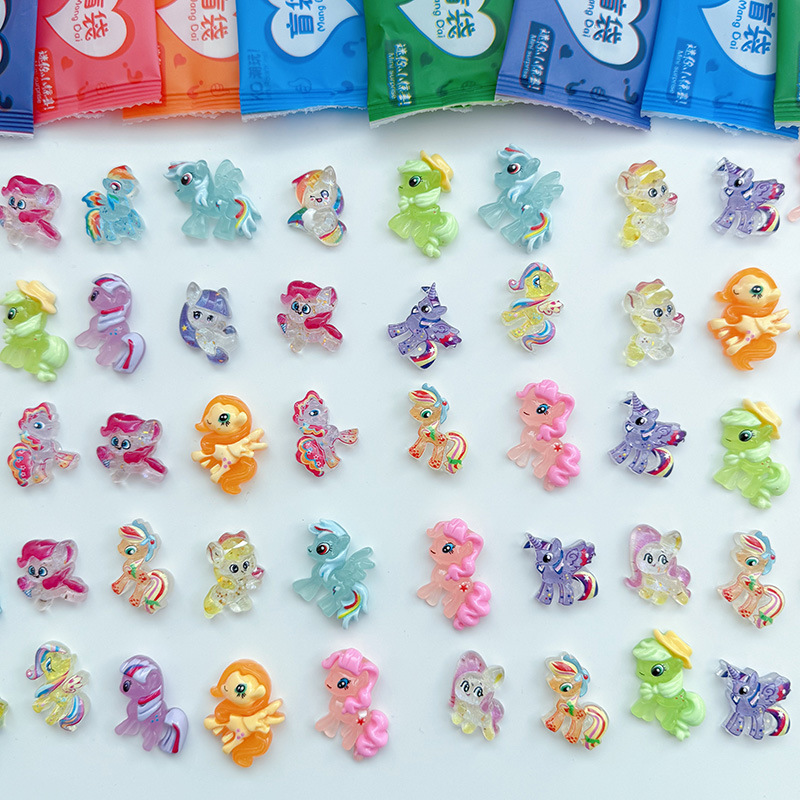 Glow-in-the-dark blind bag