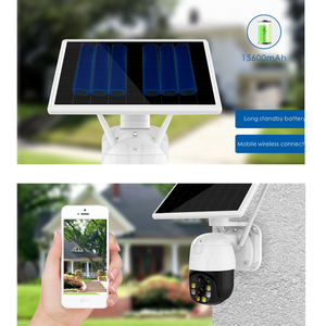 Cámara DE SEGURIDAD IP para exteriores, visión nocturna, Audio bidireccional, Wi-Fi, videovigilancia, características CMOS, tarjeta de memoria, red 4G IP66 para interiores - Product Image 4