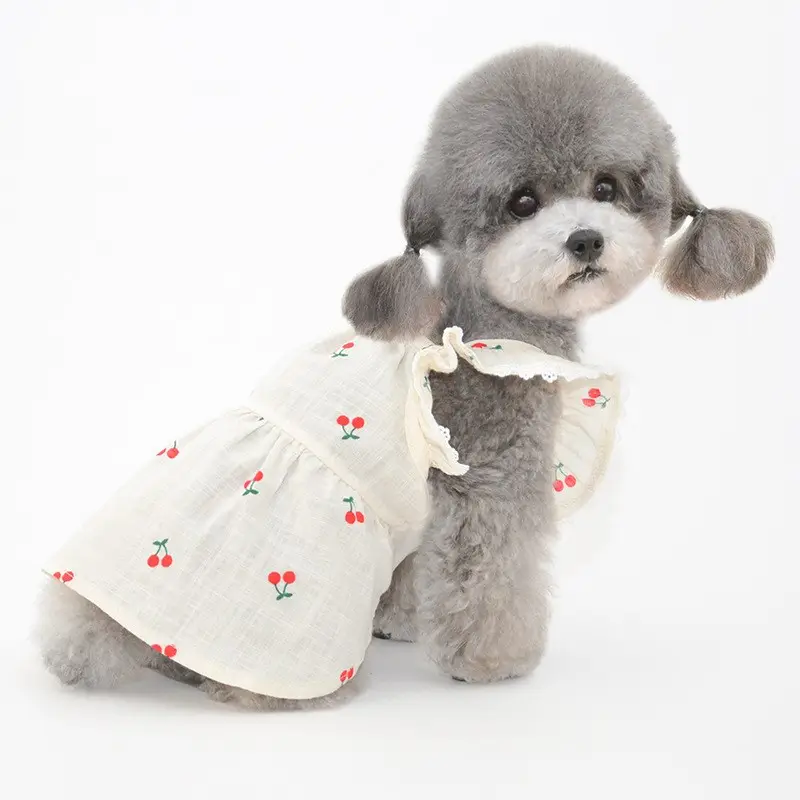 Groothandel Dier Lente En Zomer Nieuwe Huisdier Kleren Hond Rok Leuke Puppy Rok