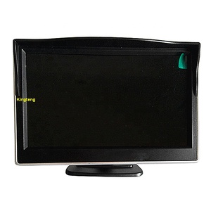 Competitive Price Good Quality CVBS Digital 5 Inch 2AV Reverse Rear View Backup LCD Stand Car <strong>Monitor</strong> with 2 Video RCA <strong>Inputs</strong> - Product Image 1